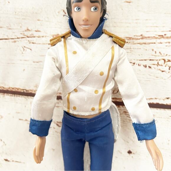 DISNEY The Little Mermaid Vintage 1990s Classic Prince Eric Doll 12” - Picture 4 of 10